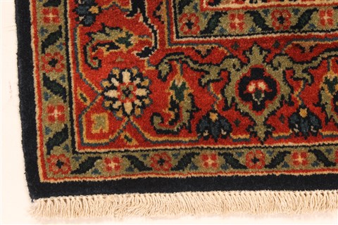 Herati Brown Hand Knotted 27 X 40 Area Rug 250-28855 Image 2