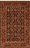Herati Brown Hand Knotted 27 X 40 Area Rug 250-28855 Thumb 0