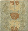 Oushak Blue Square Hand Knotted 47 X 50  Area Rug 500-28882 Thumb 0