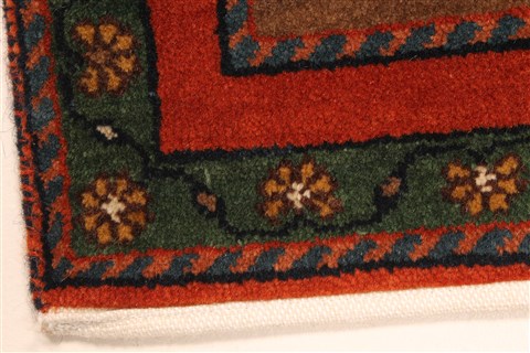 Gabbeh Brown Hand Knotted 26 X 311 Area Rug 250-28926 Image 5