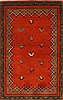 Gabbeh Brown Hand Knotted 26 X 311  Area Rug 250-28926 Thumb 0