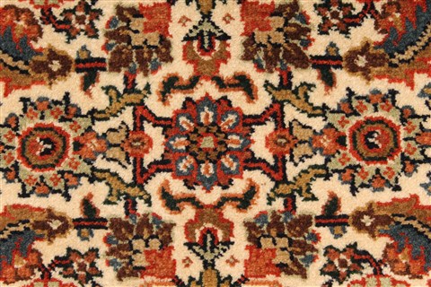 Herati Beige Hand Knotted 27 X 40 Area Rug 250-28940 Image 7