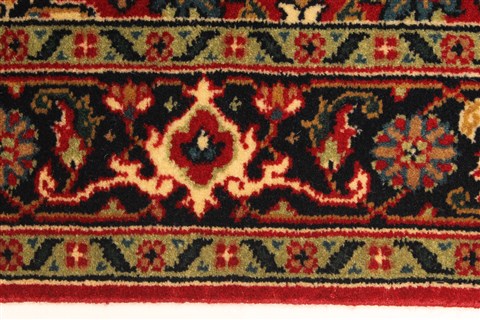 Herati Green Hand Knotted 25 X 40 Area Rug 250-28946 Image 1