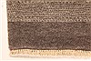 Gabbeh Grey Hand Knotted 27 X 42 Area Rug 250-28947 Thumb 6