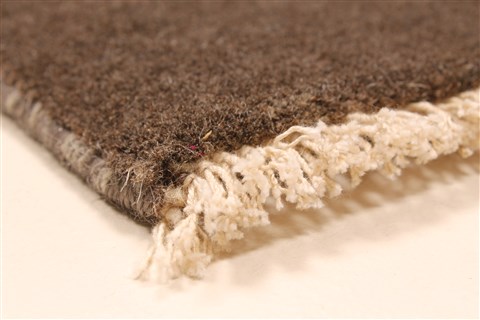 Gabbeh Grey Hand Knotted 27 X 42 Area Rug 250-28953 Image 6