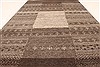 Gabbeh Grey Hand Knotted 27 X 42 Area Rug 250-28953 Thumb 3