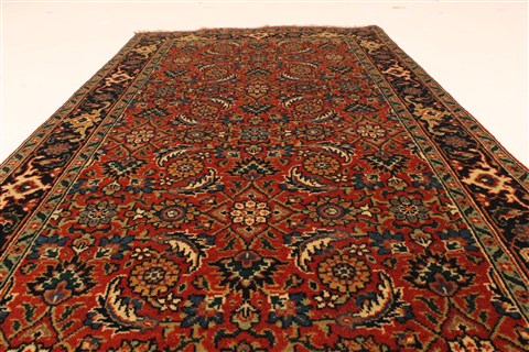 Herati Green Hand Knotted 26 X 44 Area Rug 250-28955 Image 4