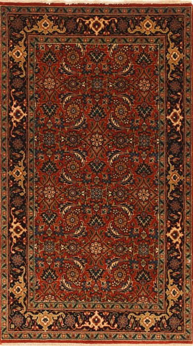 Herati Green Hand Knotted 26 X 44 Area Rug 250-28955 Image 0