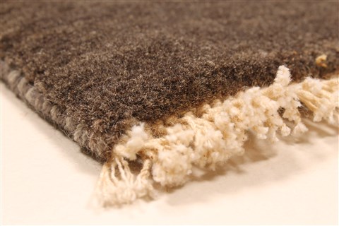 Gabbeh Grey Hand Knotted 26 X 311 Area Rug 250-28959 Image 6