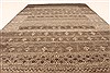 Gabbeh Grey Hand Knotted 26 X 311  Area Rug 250-28959 Thumb 3