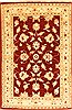 Pishavar Beige Hand Knotted 27 X 40  Area Rug 250-28961 Thumb 0