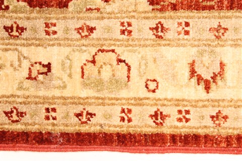 Pishavar Beige Hand Knotted 27 X 311 Area Rug 250-28965 Image 3