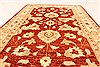 Pishavar Beige Hand Knotted 27 X 311  Area Rug 250-28965 Thumb 4