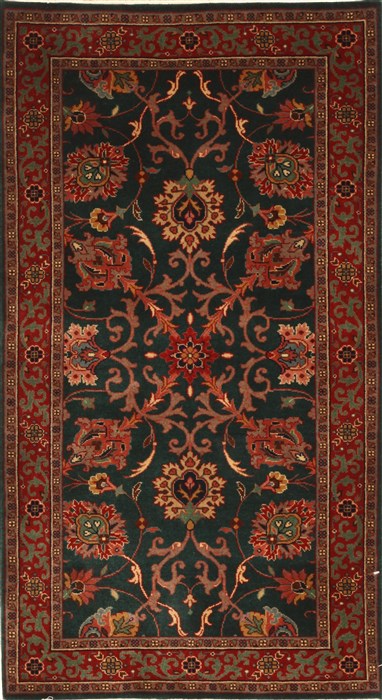 Semnan Red Hand Knotted 25 X 45  Area Rug 250-28976 Image 0