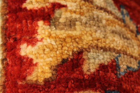 Pishavar Beige Hand Knotted 29 X 311 Area Rug 250-28980 Image 7