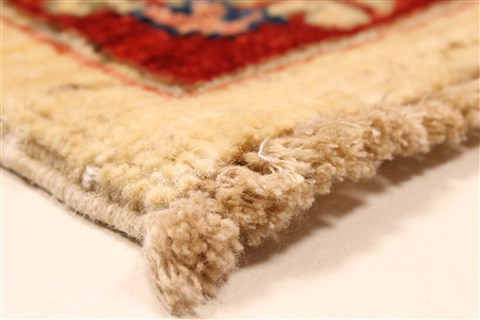 Pishavar Beige Hand Knotted 29 X 311 Area Rug 250-28980 Image 8
