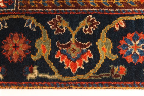 Bakhtiar Multicolor Hand Knotted 26 X 40 Area Rug 250-28981 Image 3