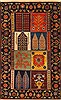 Bakhtiar Multicolor Hand Knotted 26 X 40 Area Rug 250-28981 Thumb 0