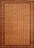 Tabriz Brown Hand Knotted 85 X 121 Area Rug 100-28985 Thumb 0