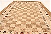 Gabbeh Beige Hand Knotted 27 X 40  Area Rug 250-28986 Thumb 4