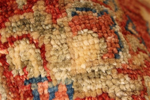 Pishavar Beige Hand Knotted 28 X 43 Area Rug 250-28999 Image 6