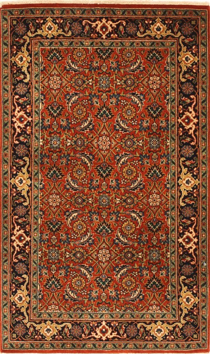 Herati Beige Hand Knotted 25 X 40  Area Rug 250-29000 Image 0