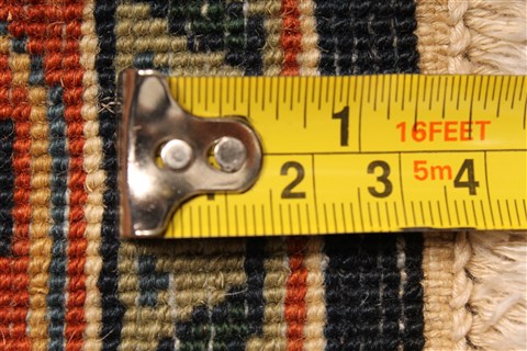 Herati Beige Hand Knotted 25 X 41 Area Rug 250-29002 Image 5