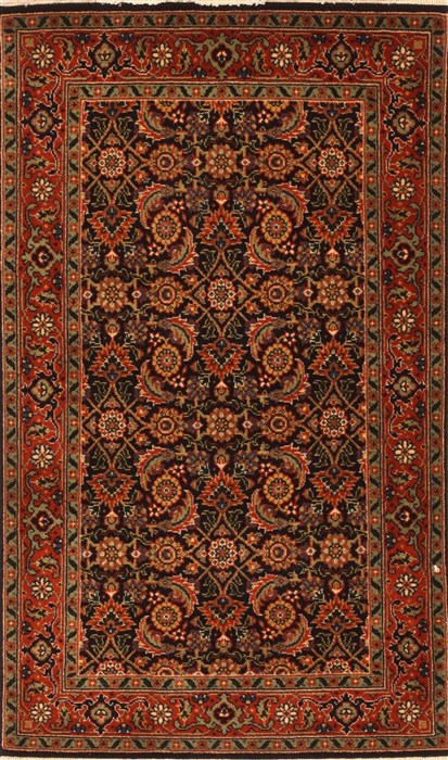 Herati Beige Hand Knotted 25 X 41 Area Rug 250-29002 Image 0