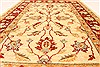 Pishavar Beige Hand Knotted 29 X 41  Area Rug 250-29006 Thumb 4