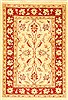 Pishavar Beige Hand Knotted 29 X 41  Area Rug 250-29006 Thumb 0