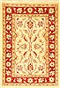 Pishavar Beige Hand Knotted 29 X 41  Area Rug 250-29006 Thumb 0