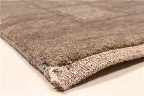 Gabbeh Grey Hand Knotted 26 X 311 Area Rug 250-29015 Image 6