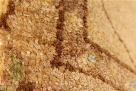 Pishavar Beige Hand Knotted 28 X 44 Area Rug 250-29016 Image 6