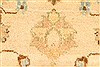 Pishavar Beige Hand Knotted 28 X 44  Area Rug 250-29016 Thumb 7