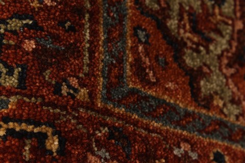 Serapi Beige Hand Knotted 27 X 41 Area Rug 250-29017 Image 6