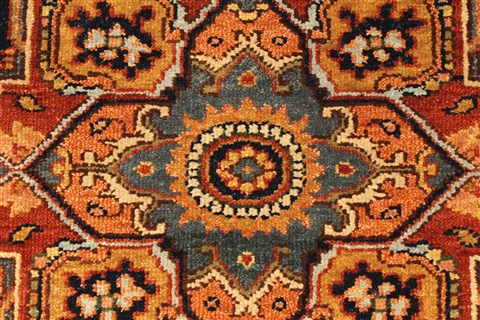 Serapi Blue Hand Knotted 26 X 40 Area Rug 250-29018 Image 2