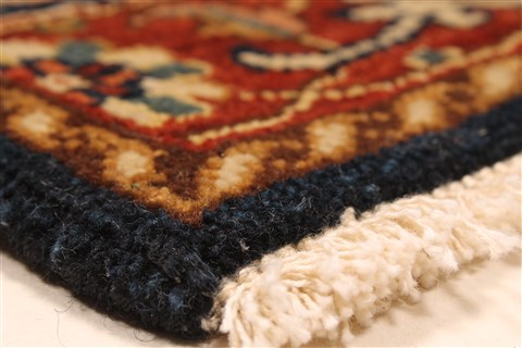 Serapi Blue Hand Knotted 26 X 40 Area Rug 250-29018 Image 7