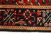 Karajeh Red Hand Knotted 27 X 42  Area Rug 250-29028 Thumb 3