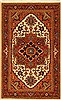 Serapi Beige Hand Knotted 311 X 62  Area Rug 250-29029 Thumb 0