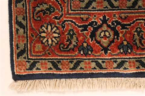 Herati Beige Hand Knotted 27 X 42 Area Rug 250-29030 Image 1