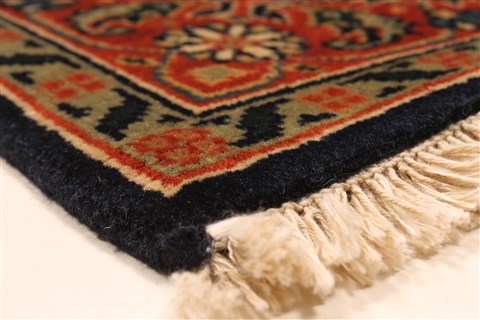 Herati Beige Hand Knotted 27 X 42 Area Rug 250-29030 Image 7