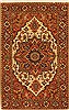 Serapi Beige Hand Knotted 26 X 311  Area Rug 250-29035 Thumb 0