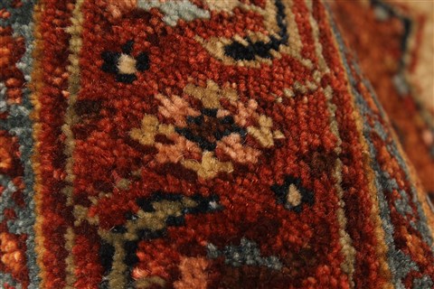 Serapi Beige Hand Knotted 27 X 41 Area Rug 250-29036 Image 4