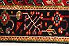 Karajeh Blue Hand Knotted 26 X 41 Area Rug 250-29038 Thumb 3