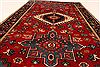 Karajeh Blue Hand Knotted 26 X 41 Area Rug 250-29038 Thumb 4