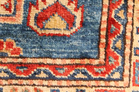 Kazak Blue Hand Knotted 27 X 41 Area Rug 250-29047 Image 10