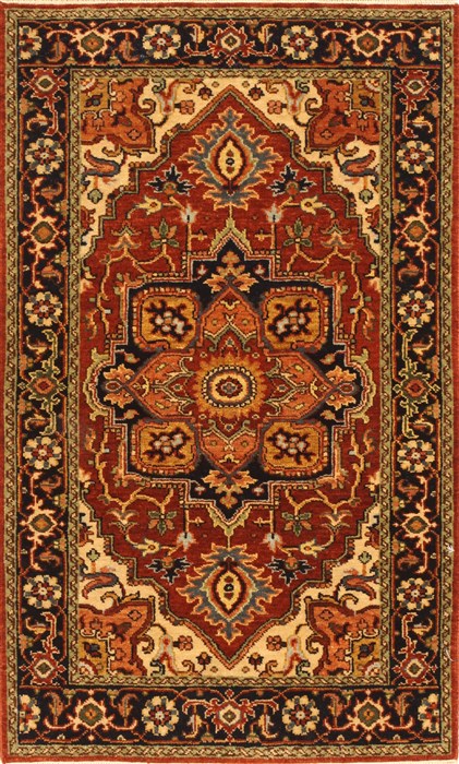 Serapi Red Hand Knotted 26 X 41 Area Rug 250-29048 Image 0