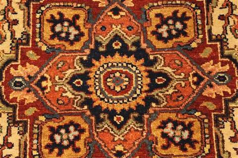 Serapi Brown Hand Knotted 26 X 40 Area Rug 250-29050 Image 1