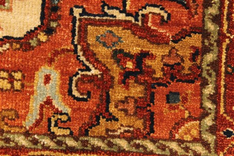 Serapi Brown Hand Knotted 26 X 40 Area Rug 250-29050 Image 6