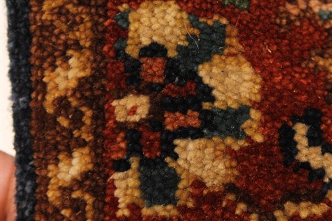 Serapi Blue Hand Knotted 26 X 40 Area Rug 250-29051 Image 6